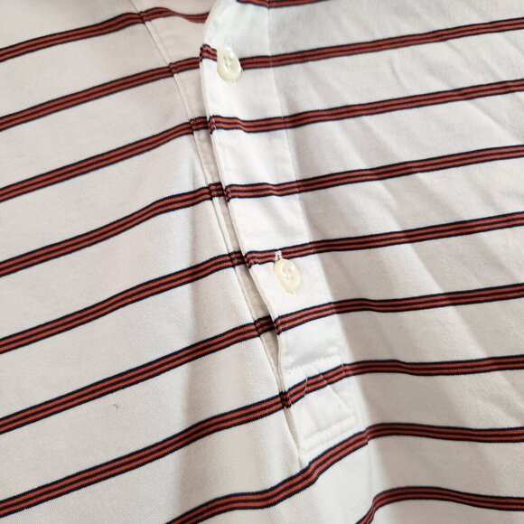 Greg Norman Mens Striped Golf Polo Shirt Size Large - Picture 5 of 14
